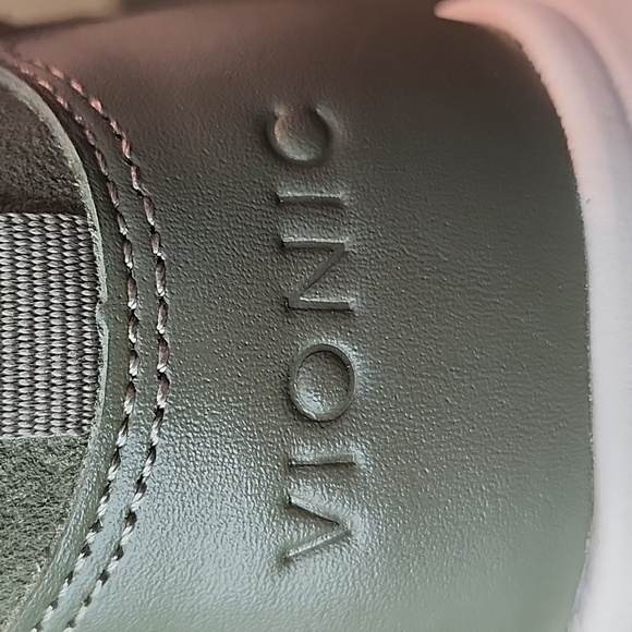 Vionic Olive and Cream Ankle Boot - Picture 10 of 11